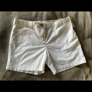 Vineyard Vines Girls Beachcomber White Shorts  14